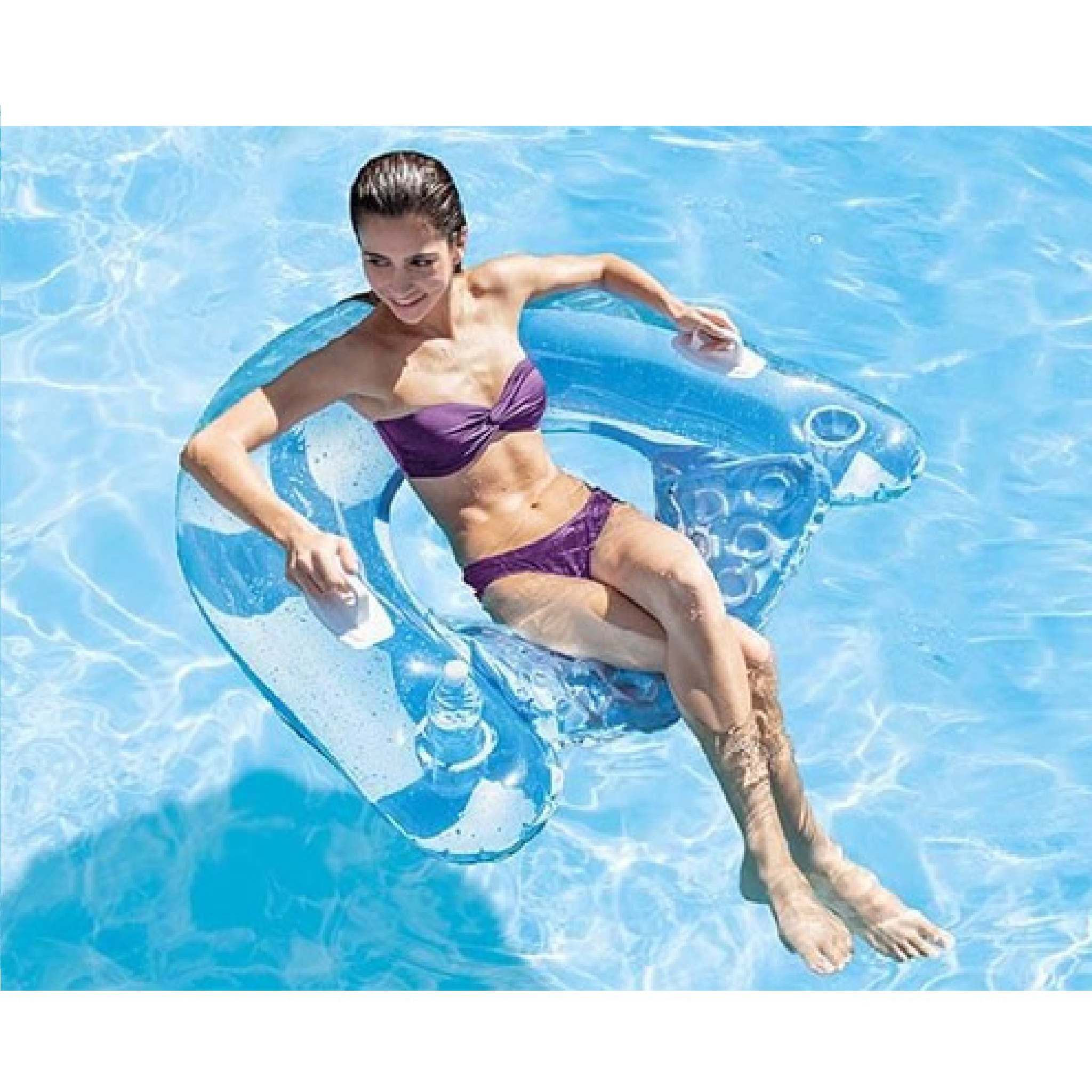 intex mesh pool float