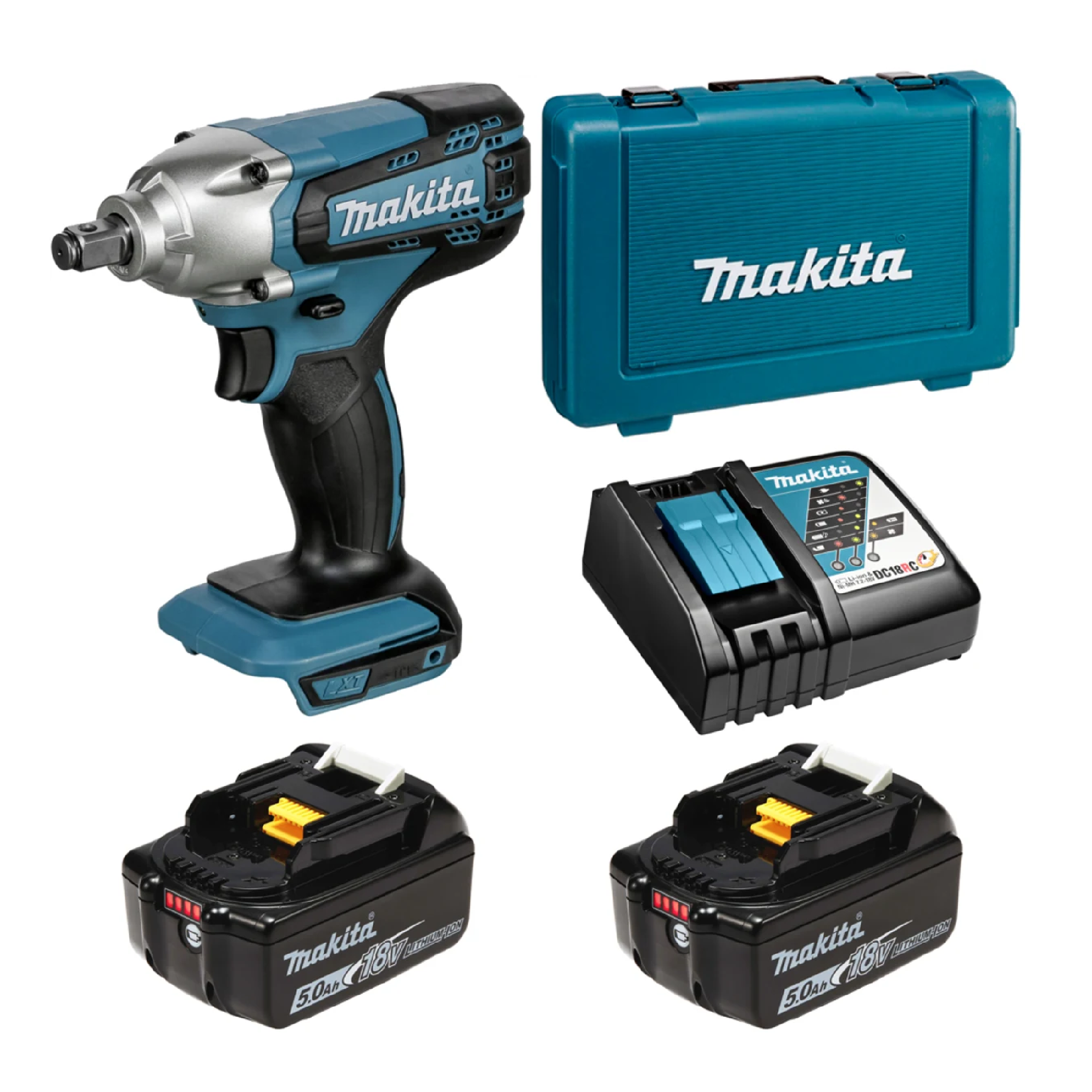 Makita Impact Wrench - LI-ION 1/2 DR 