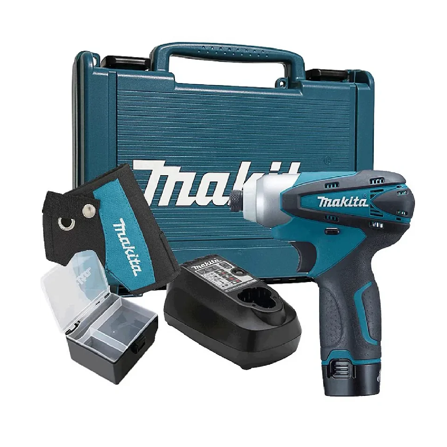 Makita TD090DWE 10.8V Impact Driver 2 x 