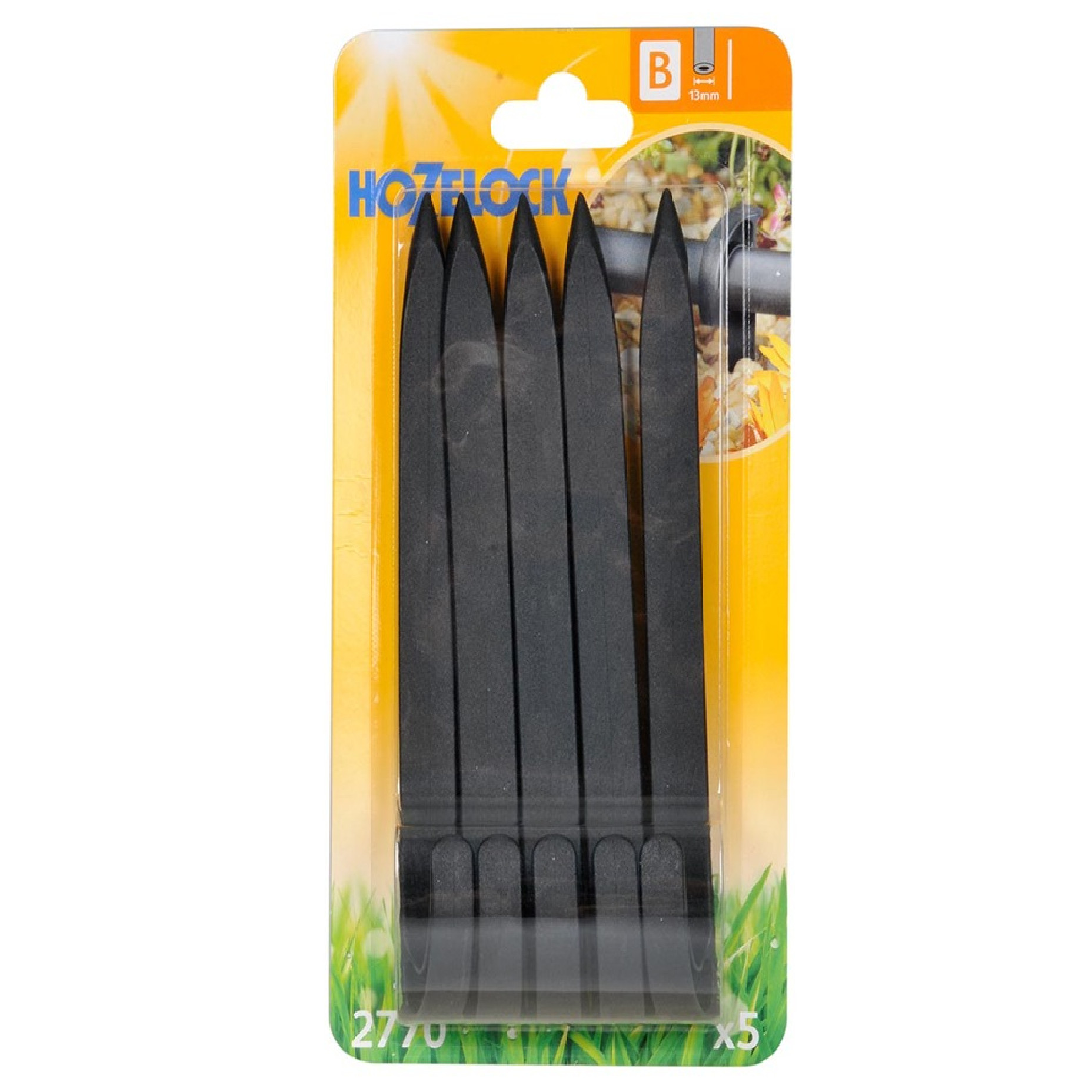 Hozelock STAKE For 13MM HARD HOSE 2770, 5PC/Pack