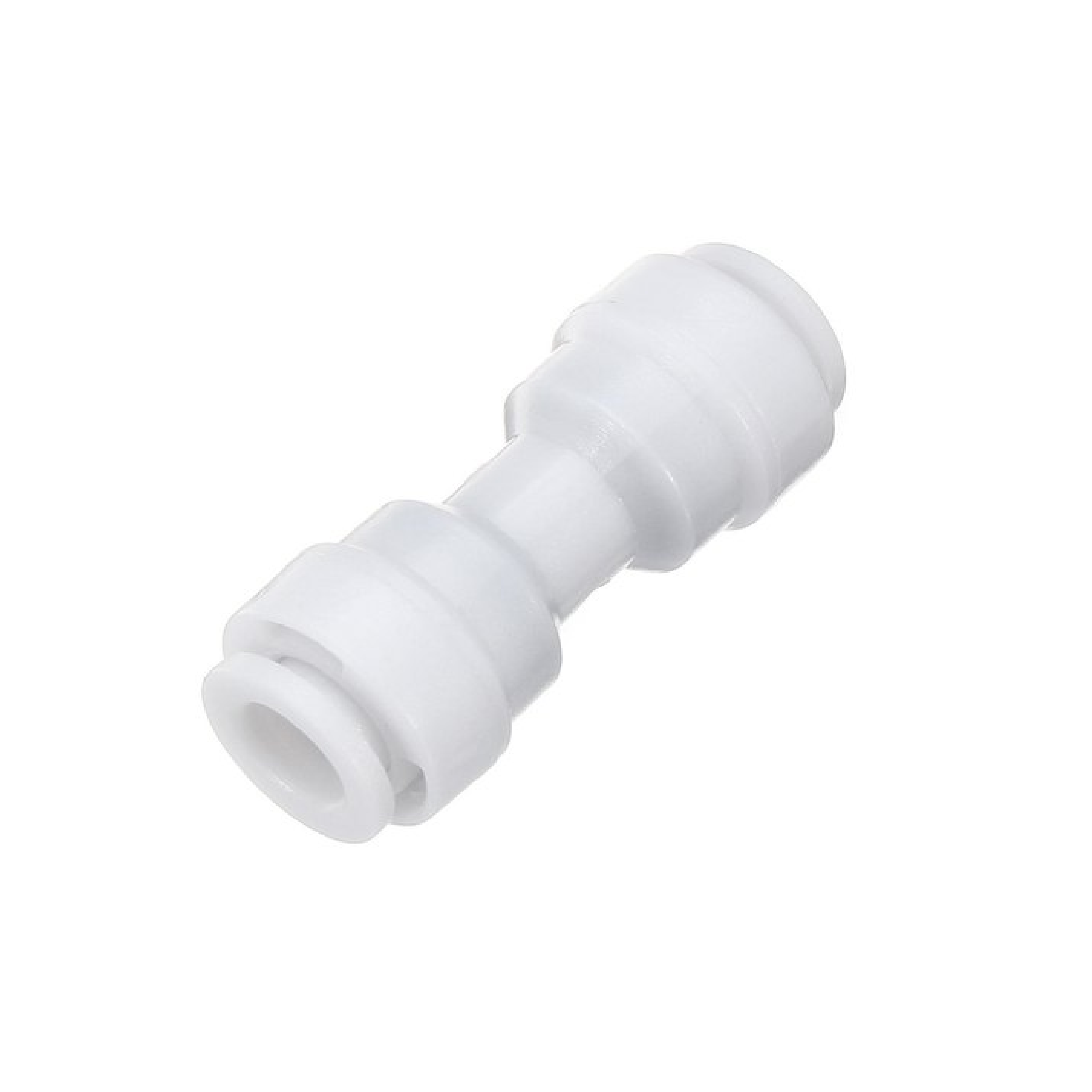 TPC WATER FILTER Straight Connector 1/4" X 1/4" OD Push Fitting