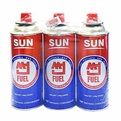 SUN Butane Fuel Gas Canister Cartridge For Camping Gas u0026 Portable Stove