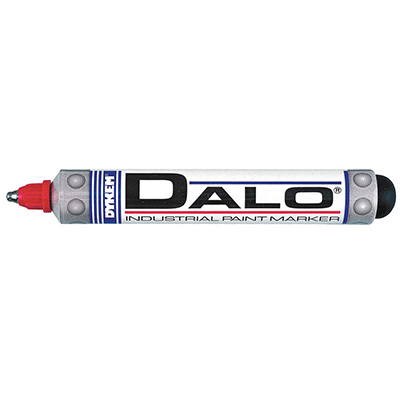 DALO Permanent Industrial Paint Marker, Reds (Medium Steel Tip)