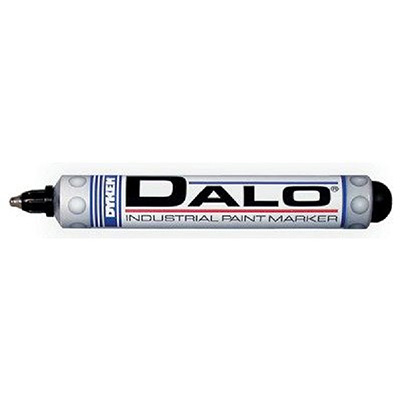 DALO Permanent Industrial Paint Marker, Black (Medium Steel Tip)