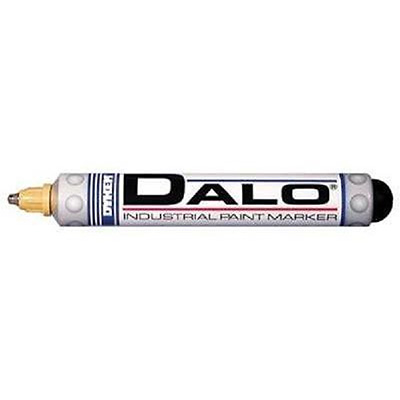 DALO Permanent Industrial Paint Marker, Yellow (Medium Steel Tip)