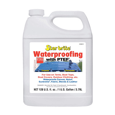 Starbrite Boat Cover Waterproofing 1 Gallon (Safe For All Fabrics)