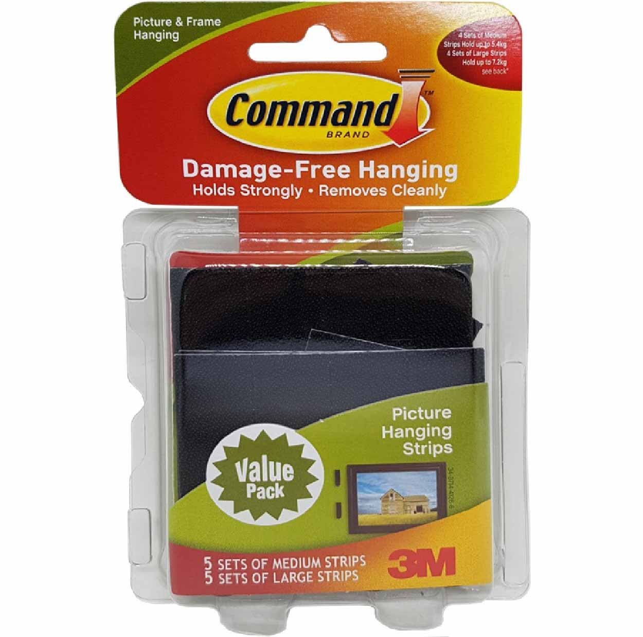 3m command strips brick